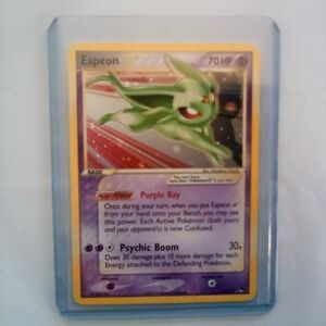 ⭐ULTRA RARE Espeon Gold Star Pokemon Card⭐